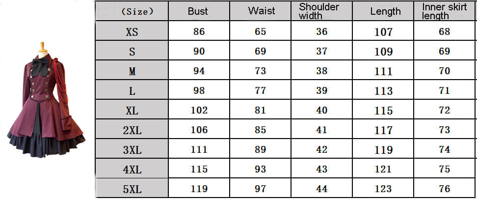 Medieval Retro Gothic Bow Long Sleeve Ruffle Dress