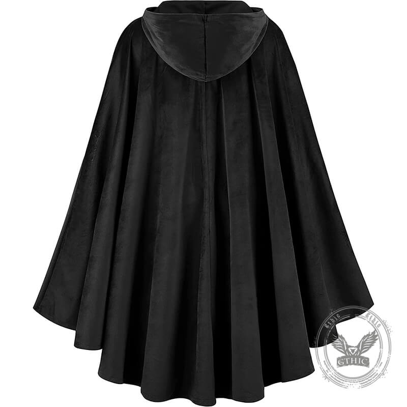 Medieval Retro Warrior Cosplay Halloween Costume Cloak