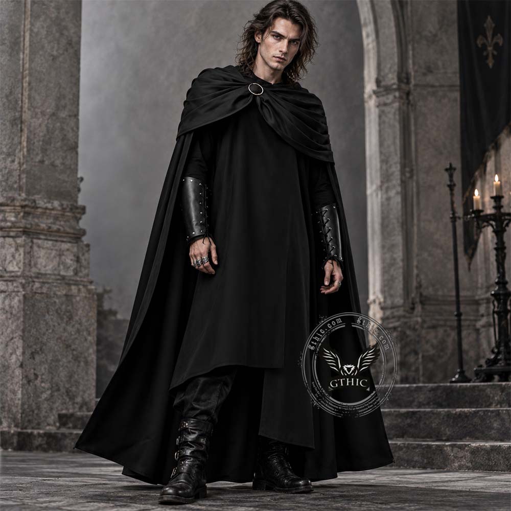 Medieval Roman Knight Cloak Halloween Cape | Gthic.com