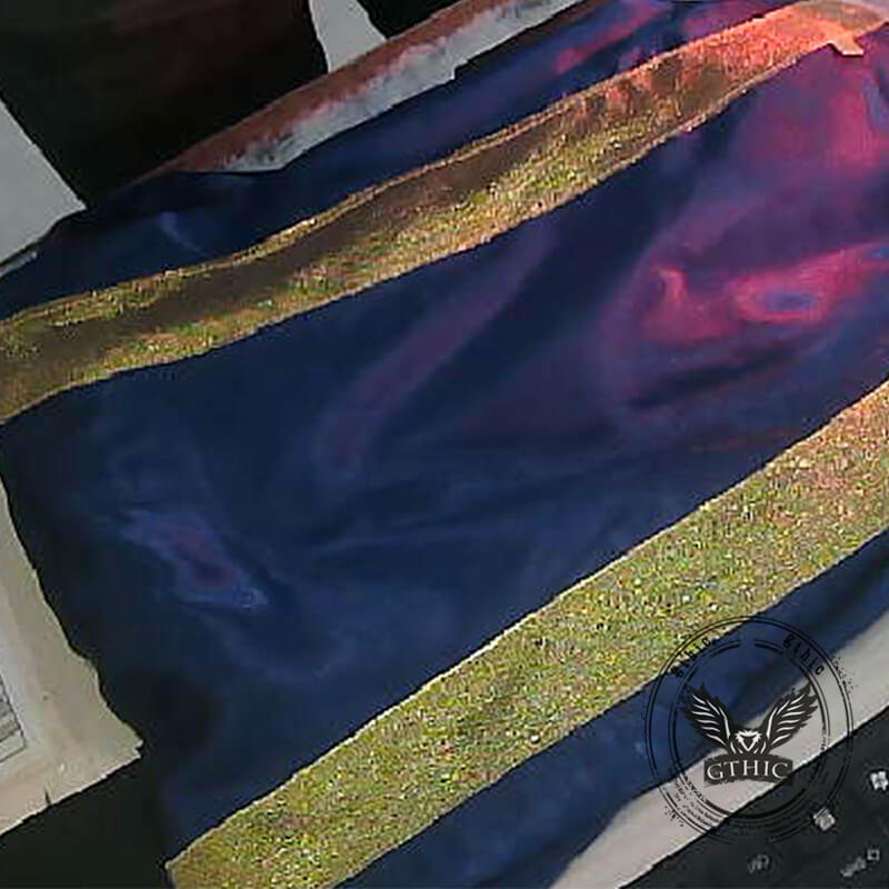 Medieval Victorian Retro Hooded Bell Sleeve Long Dress