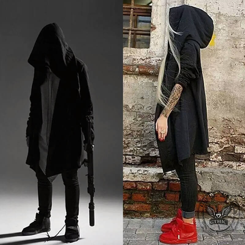 Medieval Wizard Gothic Hooded Cloak