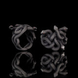 Medusa Snake Sterling Silver Gothic Ring | Gthic.com