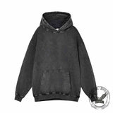 Memento Mori Knight Cross Vintage Washed Hoodie