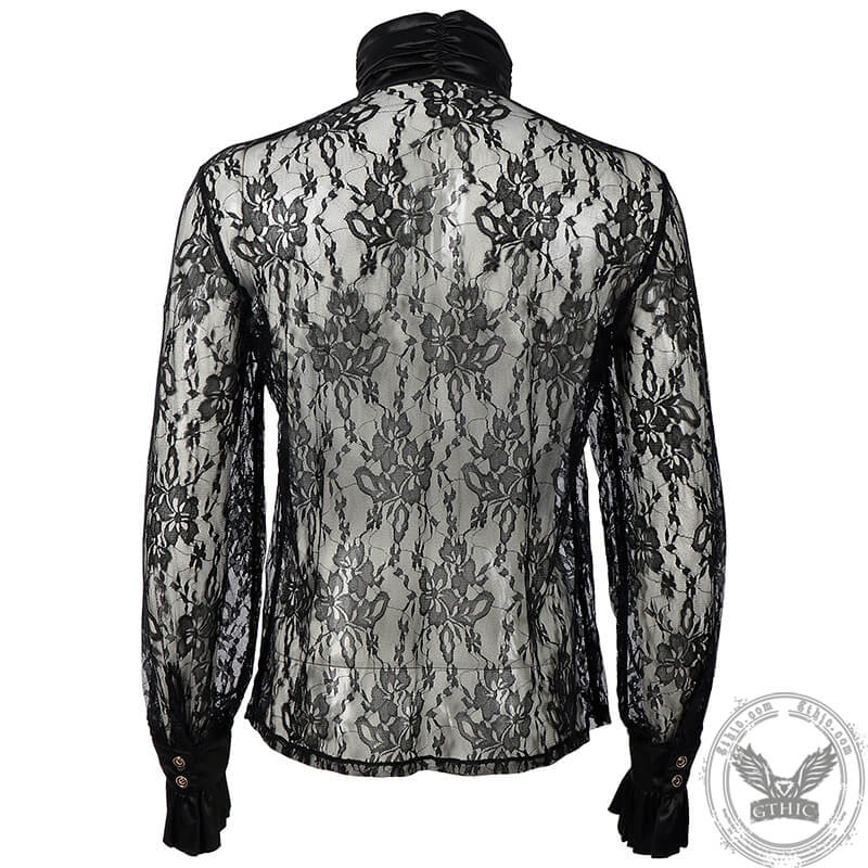 Men's Medieval Mesh Gothic Shirt | Gthic.com