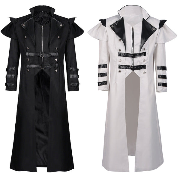 Men's Medieval Trench Coat Halloween Costumes | Gthic.com