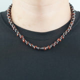 Men’s Vintage Stone Beaded Necklace | Gthic.com