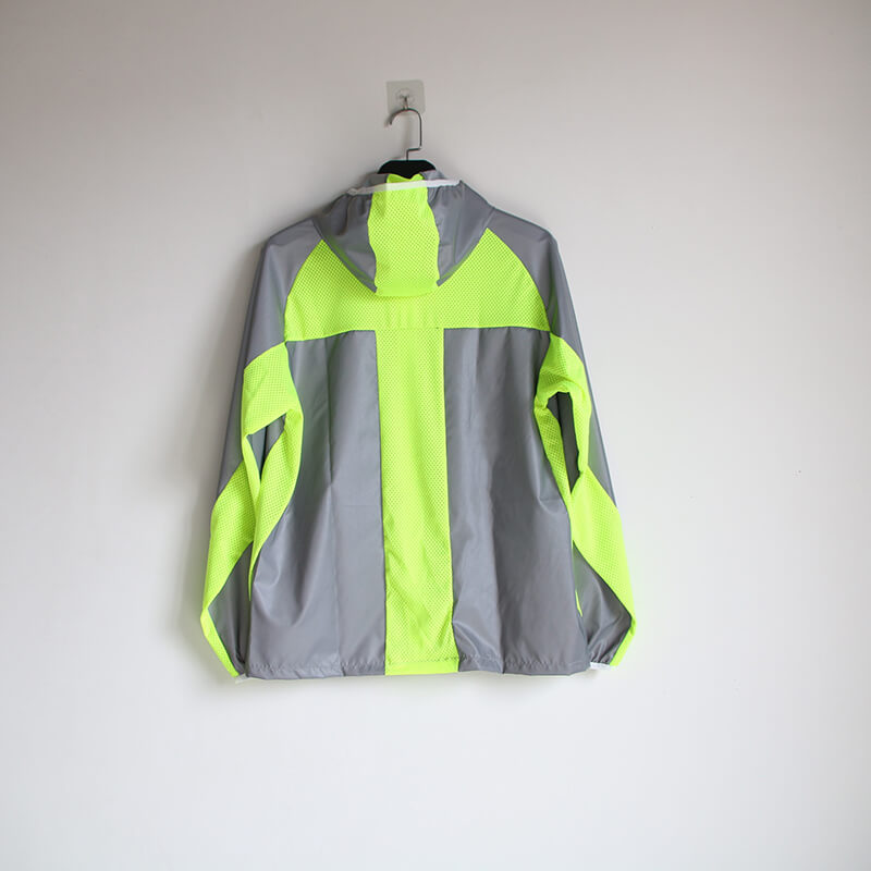 Mesh Patchwork Reflective Sports Jacket | Gthic.com