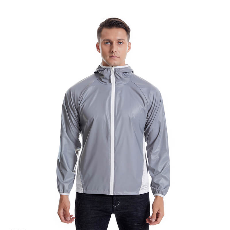 Mesh Patchwork Reflective Sports Jacket | Gthic.com