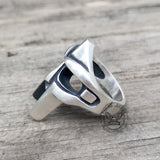 MF DOOM Mask Sterling Silver Ring | Gthic.com