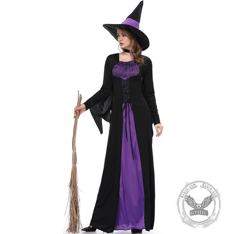 Midnight Purple Witch Halloween Costume | Gthic.com