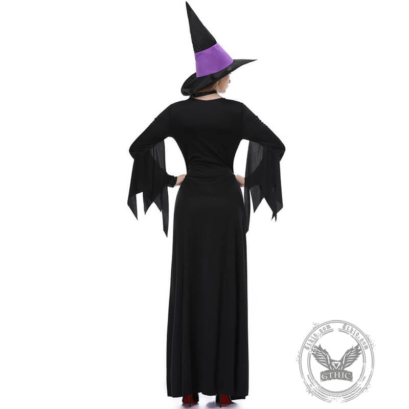 Midnight Purple Witch Halloween Costume | Gthic.com