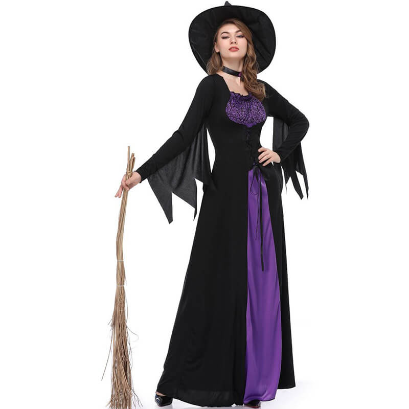 Midnight Purple Witch Halloween Costume | Gthic.com