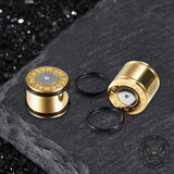 Minimalism Round Stainless Steel Ear Gauge | Gthic.com