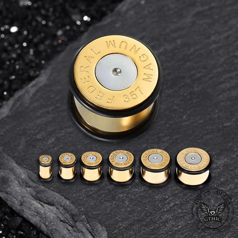 Minimalism Round Stainless Steel Ear Gauge – GTHIC