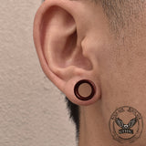 Minimalism Wood Tunnel Ear Gauges