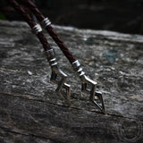 Minimalist Arrowhead Sterling Silver Bolo Tie | Gthic.com