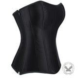 Minimalist Palace-Style Zippered Waist-Cinching Corset
