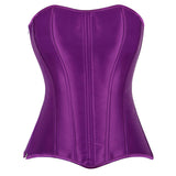 Minimalist Palace-Style Zippered Waist-Cinching Corset