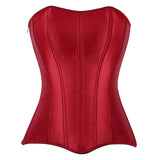 Minimalist Palace-Style Zippered Waist-Cinching Corset | Gthic.com
