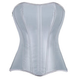 Minimalist Palace-Style Zippered Waist-Cinching Corset