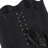 Minimalist Palace-Style Zippered Waist-Cinching Corset