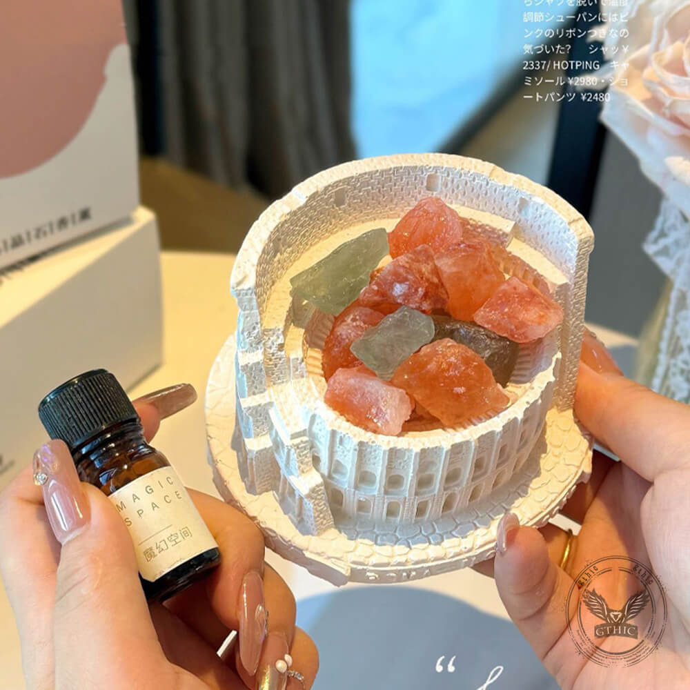 Modern Long-Lasting Fragrance Diffuser Crystal Aromatherapy Figurine