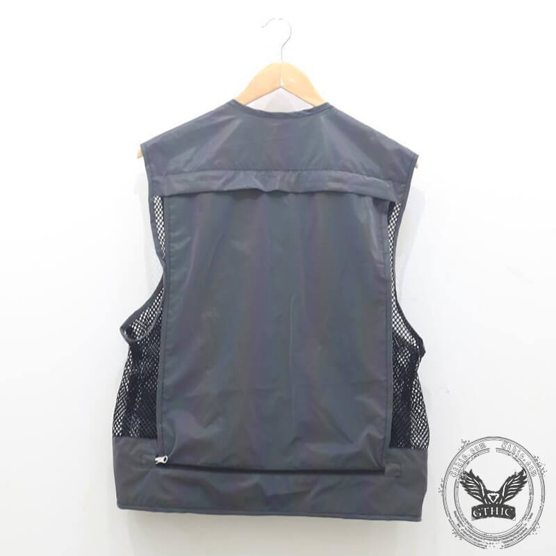 Multi-pocket Fishing Reflective Polyester Vest