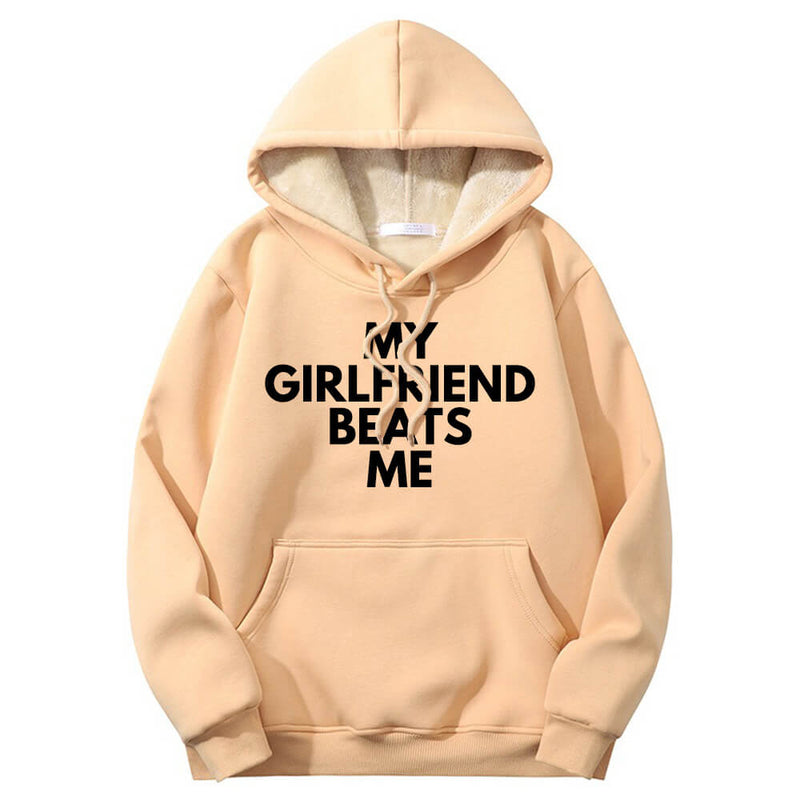 My Girlfriend Beats Crew Collar Hoodie