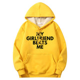 My Girlfriend Beats Crew Collar Hoodie