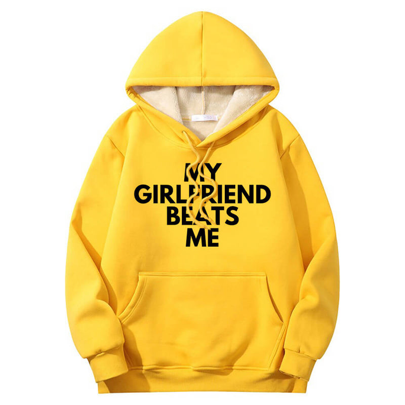 My Girlfriend Beats Crew Collar Hoodie