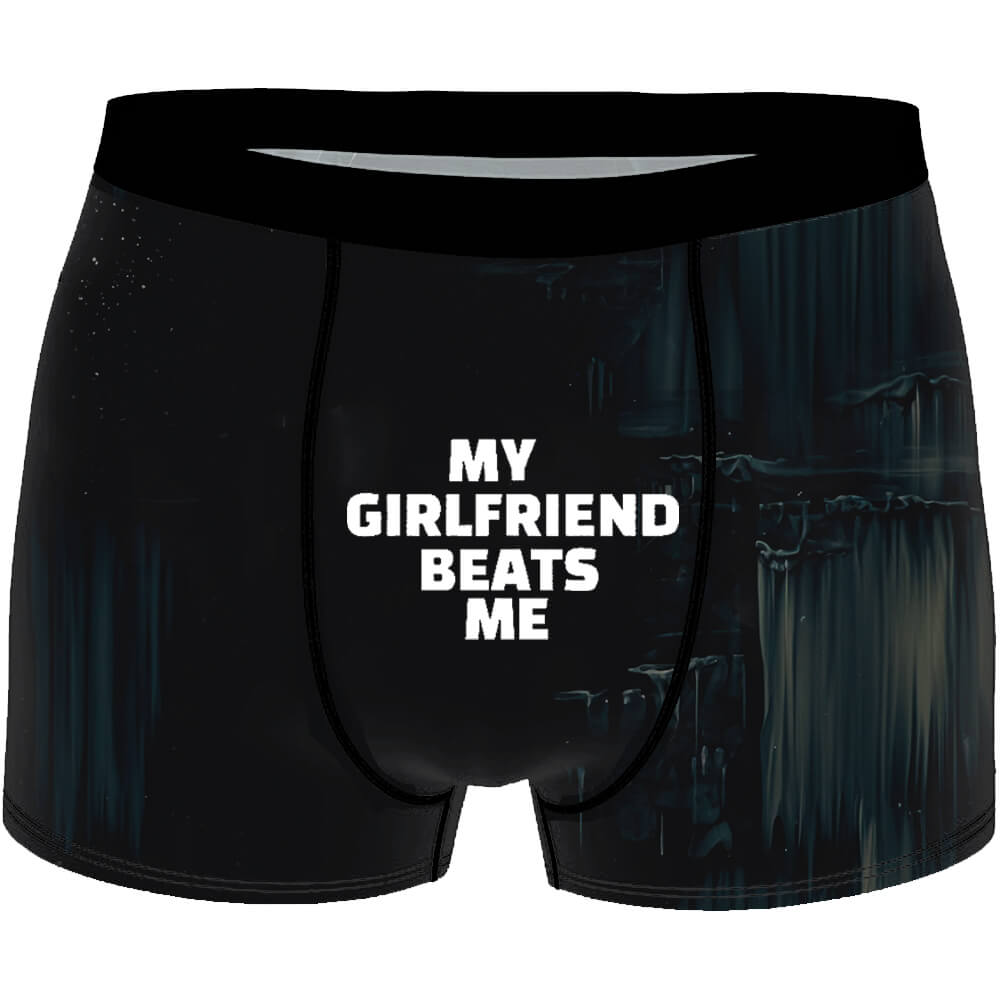 My Girlfriend Beats Me Men’s Boxer Brief