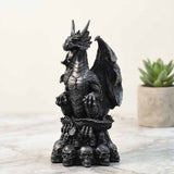 Mythical Dragon Vintage Statue Resin Figurine