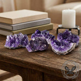 Natural Amethyst Crystal Cluster Home Figurine | Gthic.com