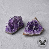 Natural Amethyst Crystal Cluster Home Figurine