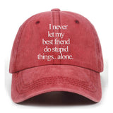 Never Let Friend Do Stupid T-shirt shorts Baseball Hats | Gthic.com