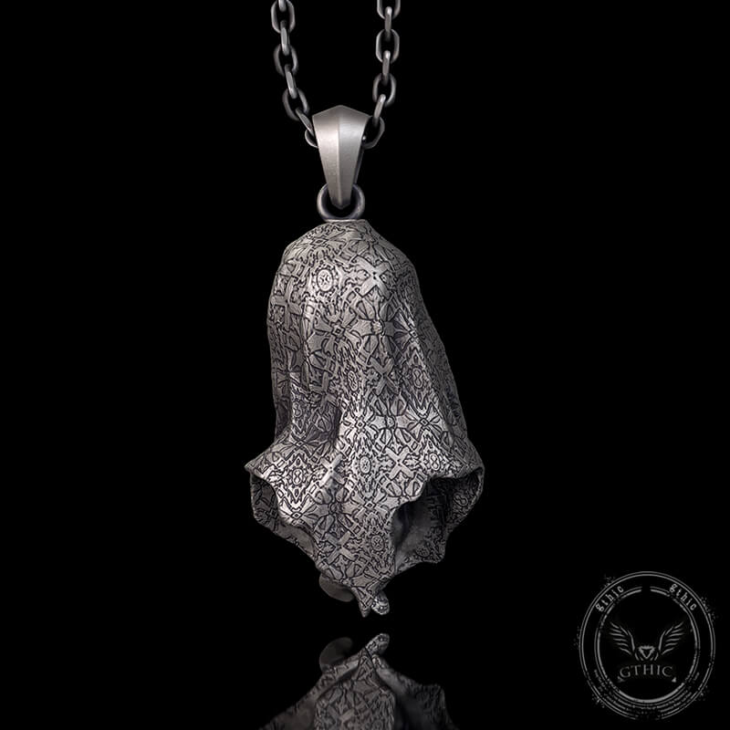 No Speak Sterling Silver Witch Pendant