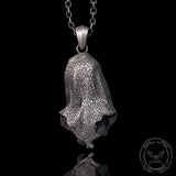 No Speak Sterling Silver Witch Pendant