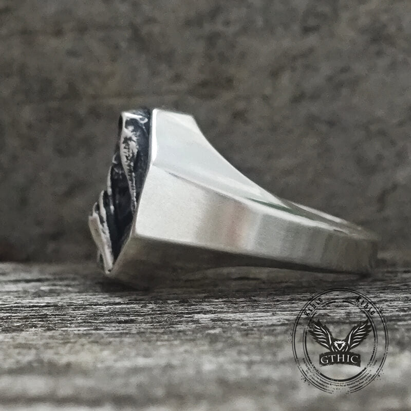 No Speak Sterling Silver Witch Ring