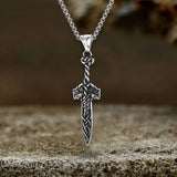 Nordic Celtic Knot Sword Stainless Steel Pendant