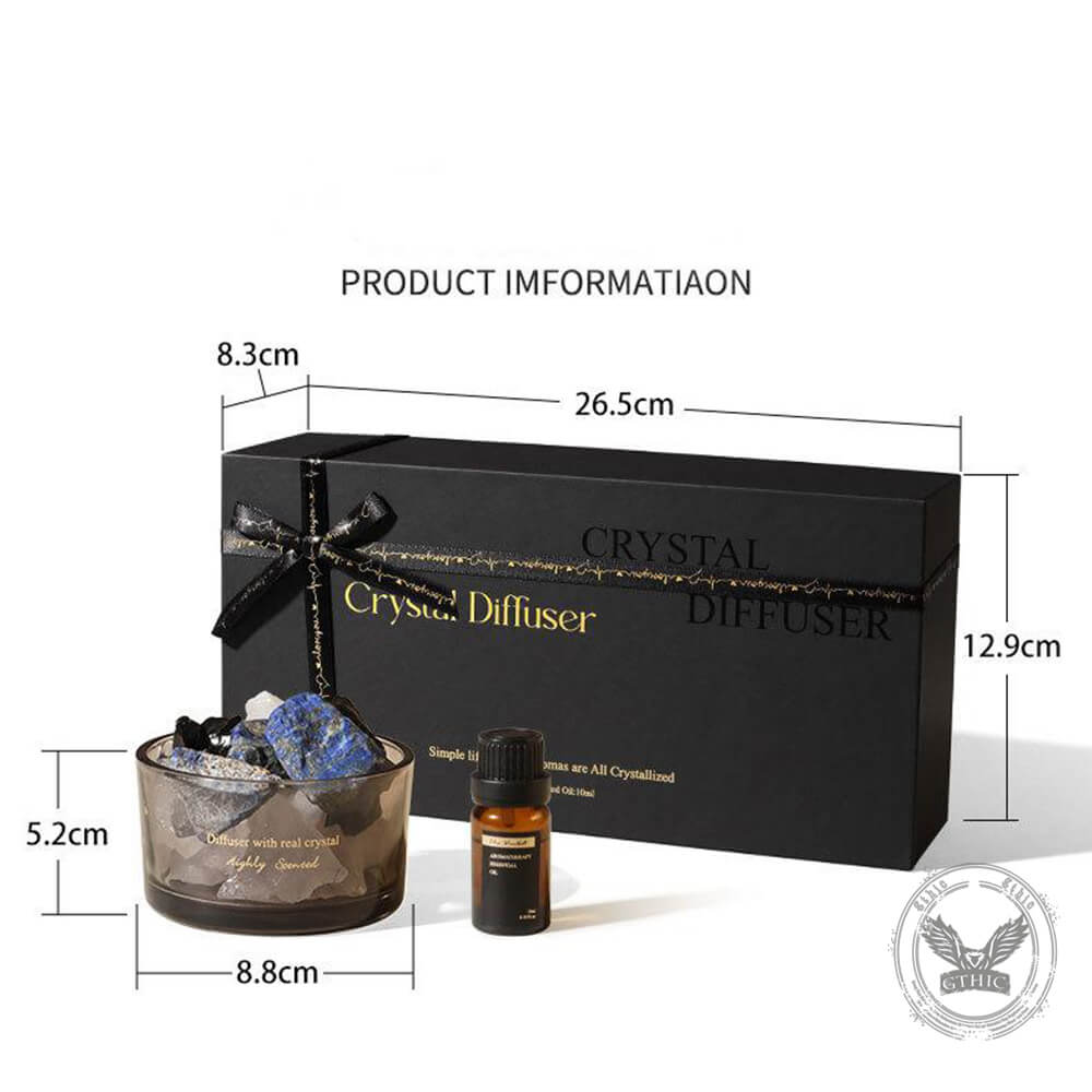 Nordic Crystal Diffuser Stone Essential Oil Aromatherapy Figurine