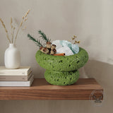 Nordic Simple Cement Aromatherapy Cup Crystal Stone Figurine | Gthic.com