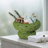 Nordic Simple Cement Aromatherapy Cup Crystal Stone Figurine