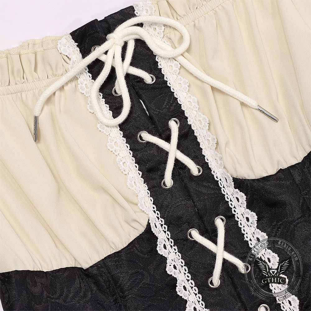 Off-Shoulder Ruffled Asymmetrical Short-Sleeve Dress