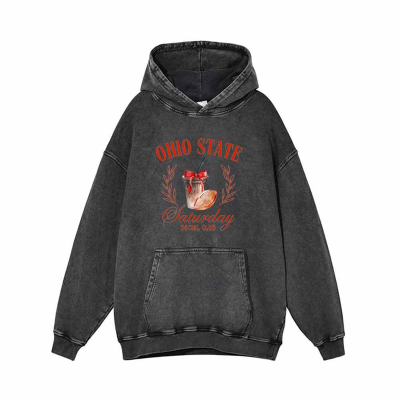 Ohio State Saturday Social Club Hoodie 01 | Gthic.com