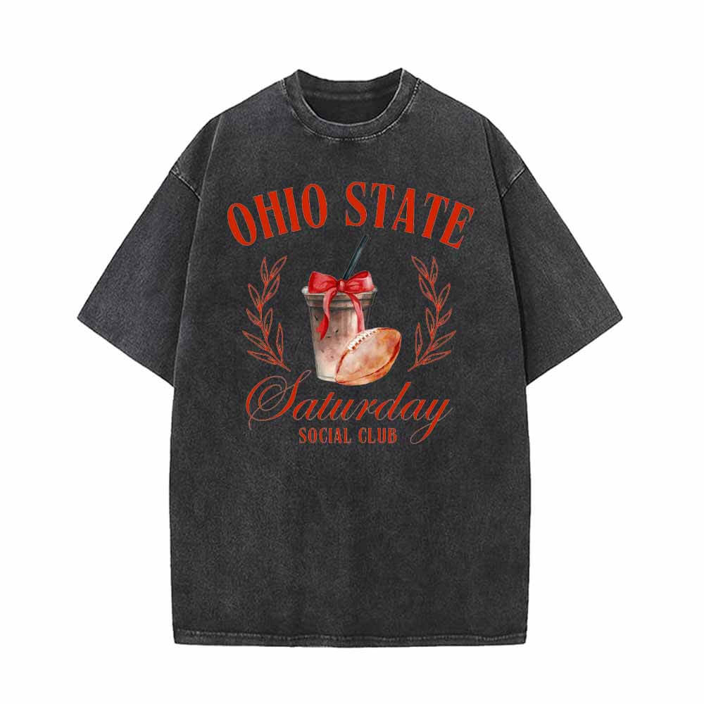 Ohio State Saturday Social Club T-shirt 01 | Gthic.com