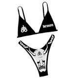 Oni Demon Leviathan Cross Women’s Bikini Set