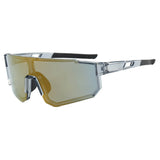 Outdoor Sports One-Piece Color-Changing PC Sunglasses