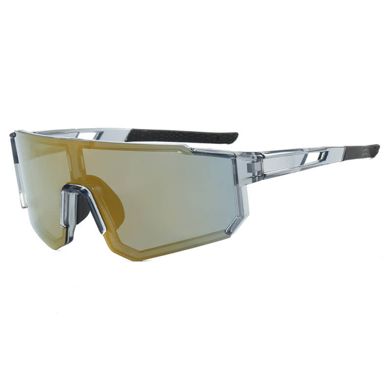 Outdoor Sports One-Piece Color-Changing PC Sunglasses