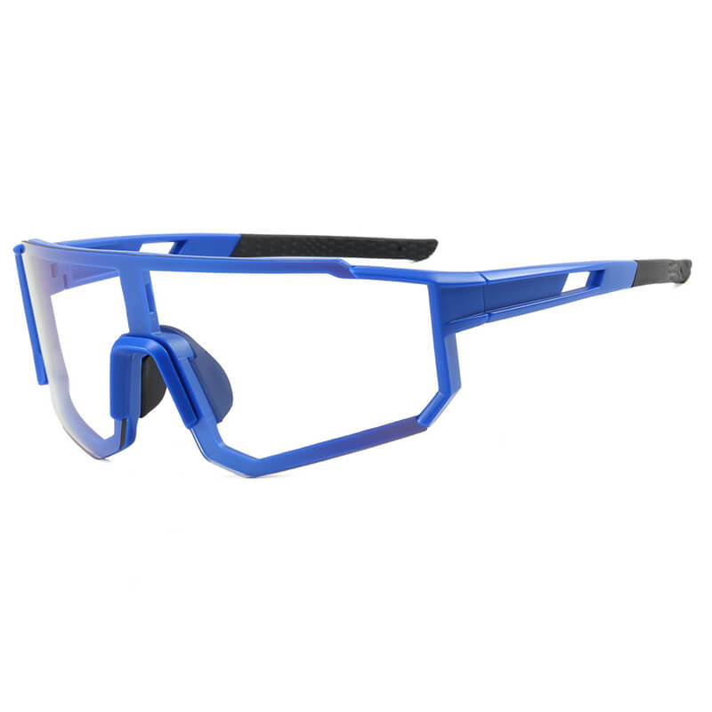 Outdoor Sports One-Piece Color-Changing PC Sunglasses