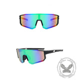 Outdoor Sports One-Piece Color-Changing PC Sunglasses
